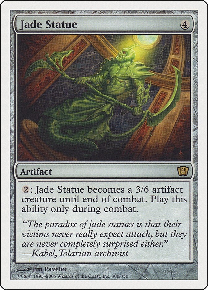 Image for Jade Statue (300) (9ED) - Magic: The Gathering