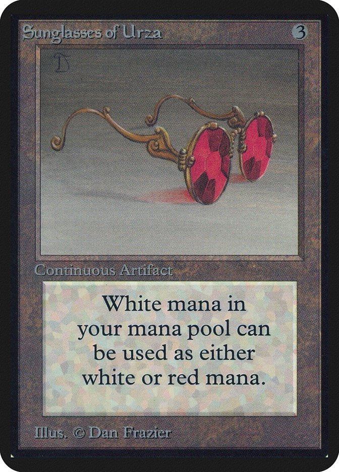 Image for Sunglasses of Urza (LEA) - Magic: The Gathering