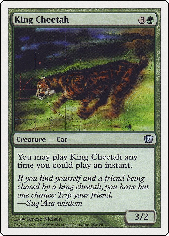 Image for King Cheetah (250) (9ED) - Magic: The Gathering