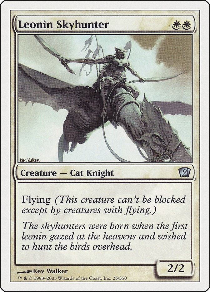 Image for Leonin Skyhunter (25) (9ED) - Magic: The Gathering
