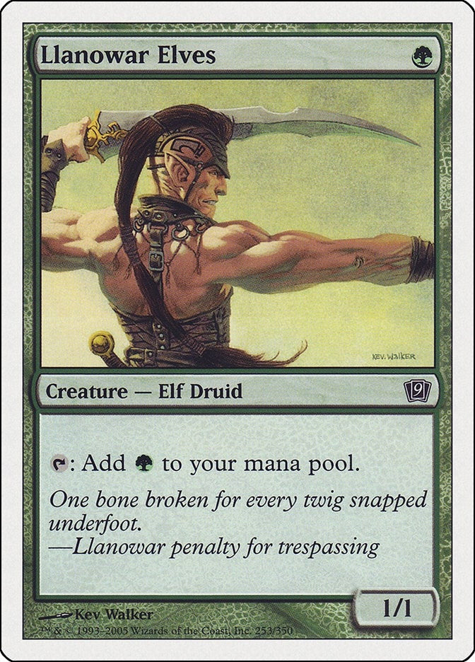 Image for Llanowar Elves (253) (9ED) - Magic: The Gathering