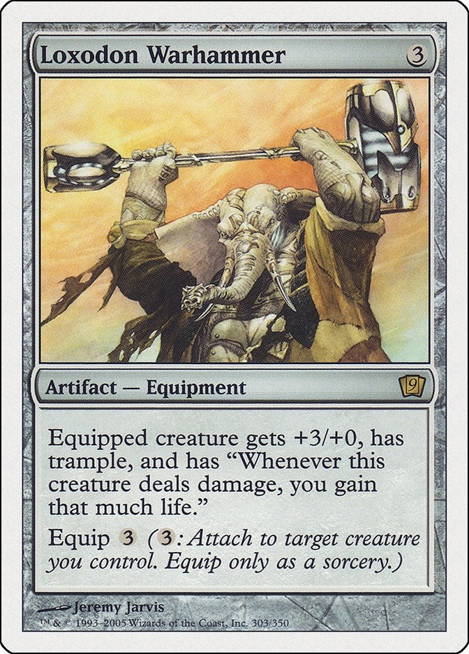 Image for Loxodon Warhammer (303) (9ED) - Magic: The Gathering