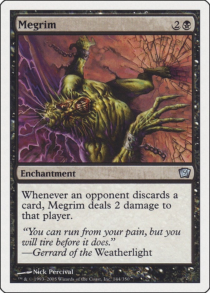 Image for Megrim (144) (9ED) - Magic: The Gathering