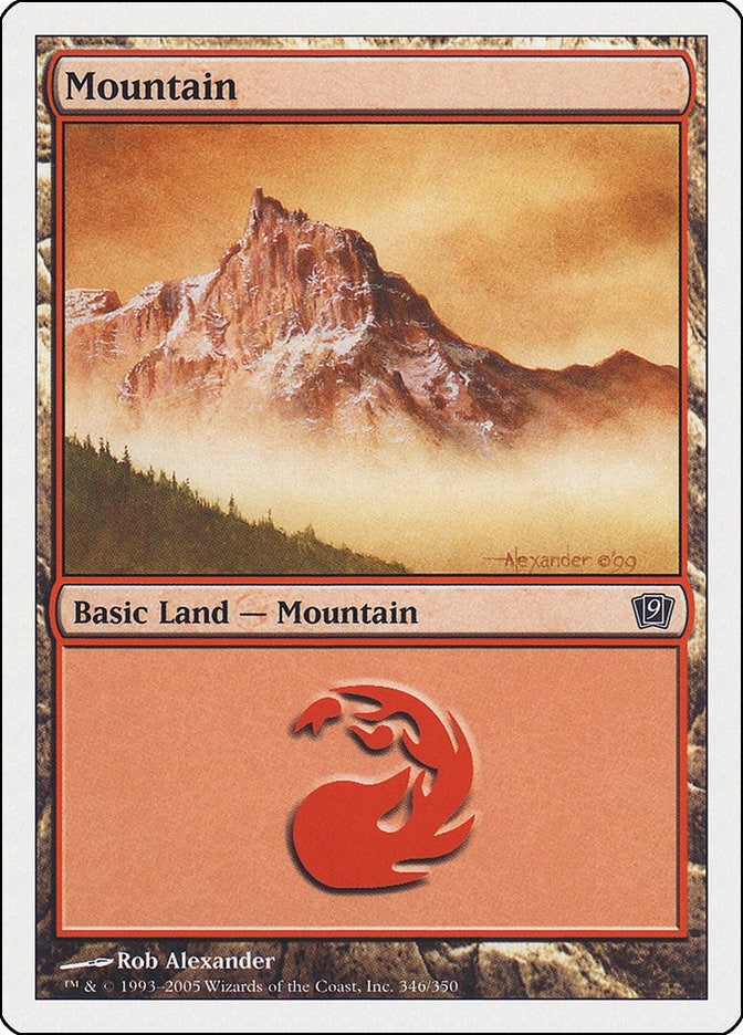 Image for Mountain (346) (346) (9ED) - Magic: The Gathering