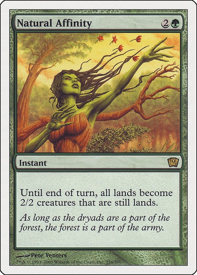 Image for Natural Affinity (256) (9ED) - Magic: The Gathering