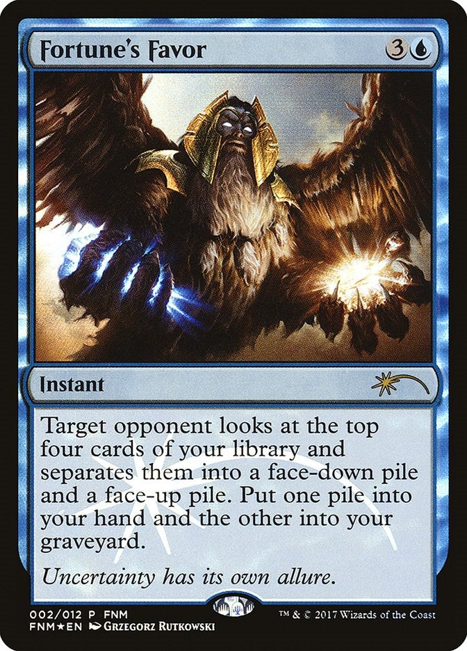 Image for Fortune's Favor (2) (FNM) - Magic: The Gathering