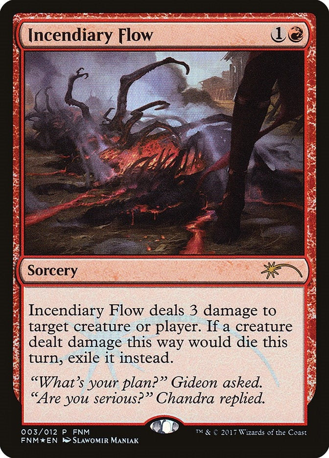 Image for Incendiary Flow (3) (FNM) - Magic: The Gathering