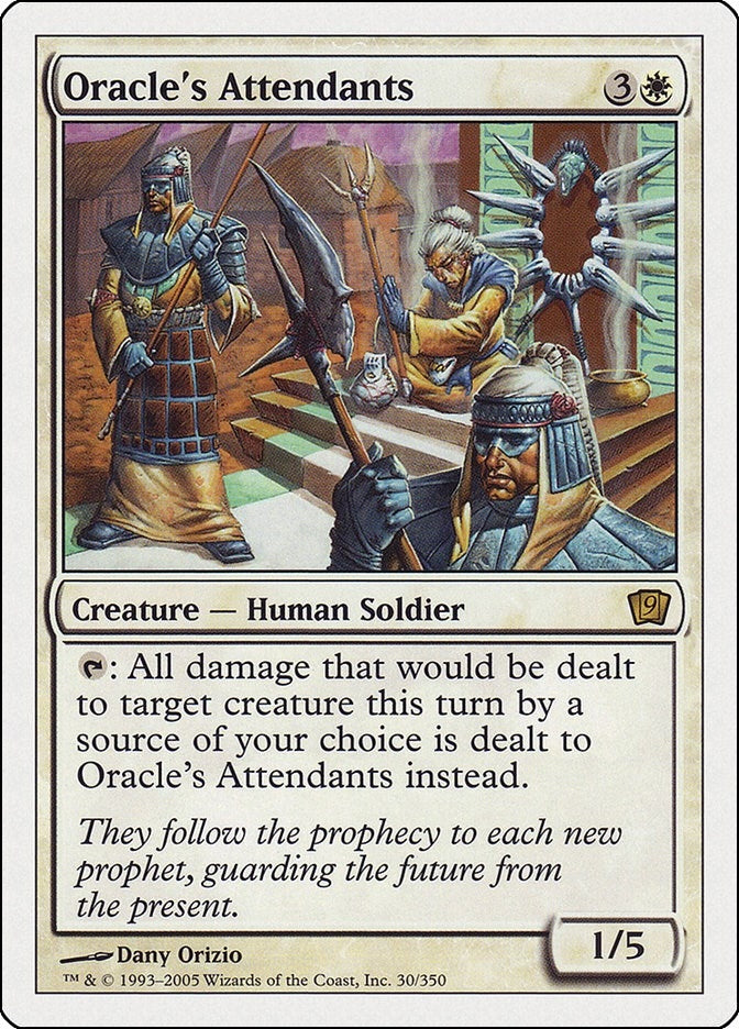 Image for Oracle's Attendants (30) (9ED) - Magic: The Gathering