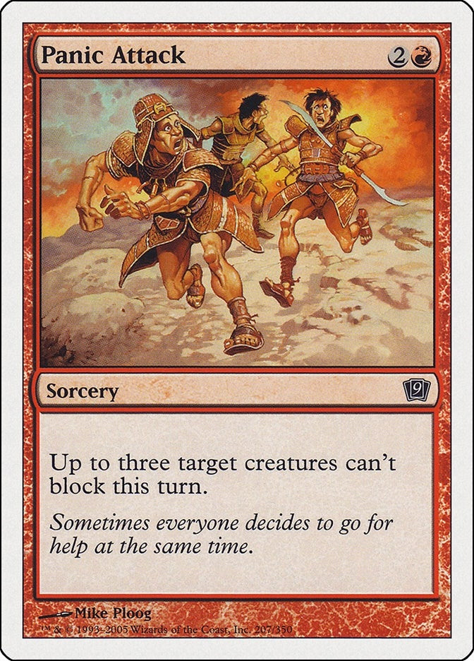 Image for Panic Attack (207) (9ED) - Magic: The Gathering