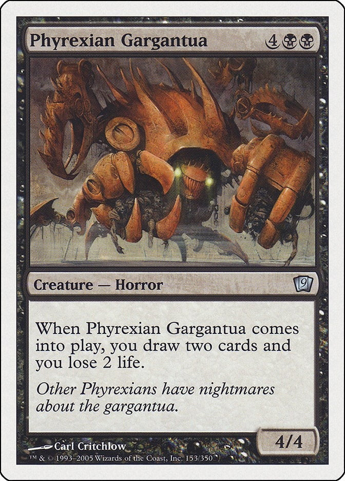 Image for Phyrexian Gargantua (153) (9ED) - Magic: The Gathering