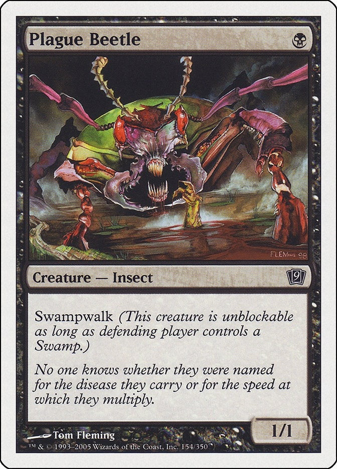 Image for Plague Beetle (154) (9ED) - Magic: The Gathering