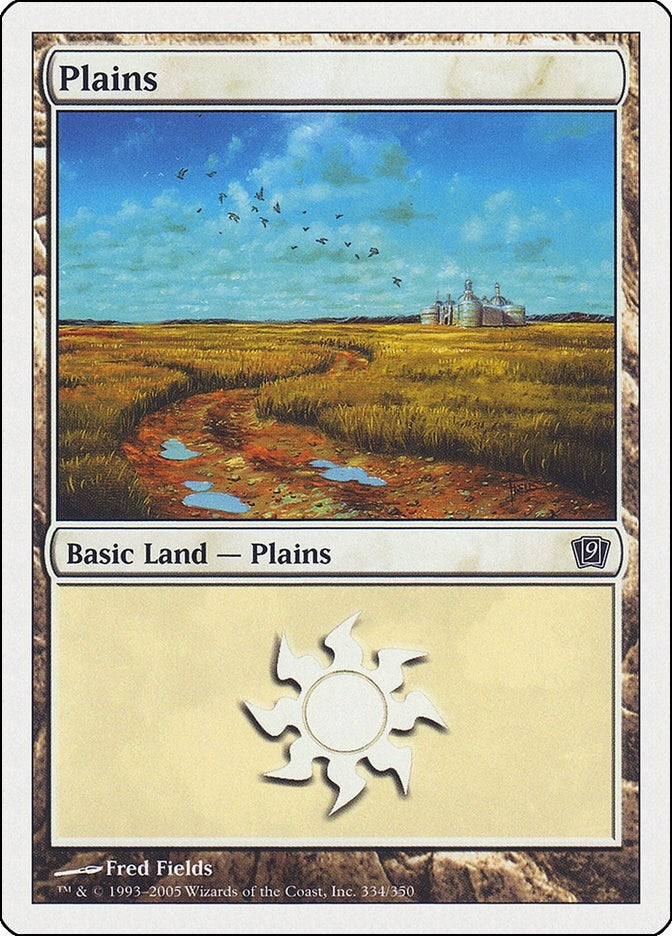 Image for Plains (334) (334) (9ED) - Magic: The Gathering