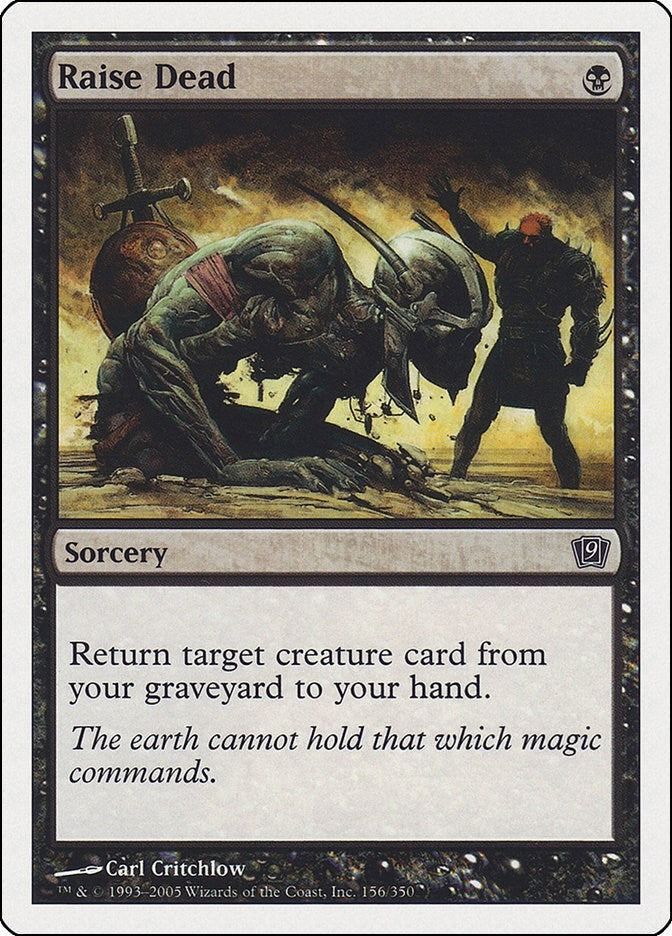 Image for Raise Dead (9ED) - Magic: The Gathering