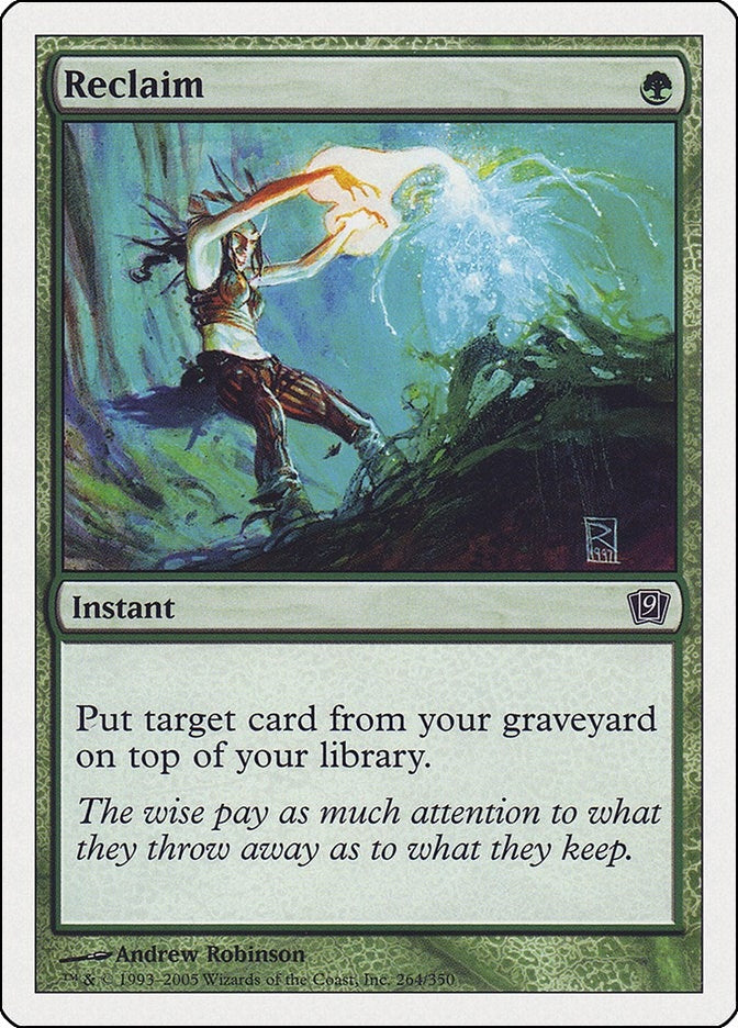 Image for Reclaim (264) (9ED) - Magic: The Gathering