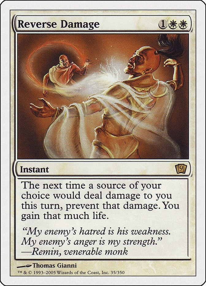 Image for Reverse Damage (35) (9ED) - Magic: The Gathering