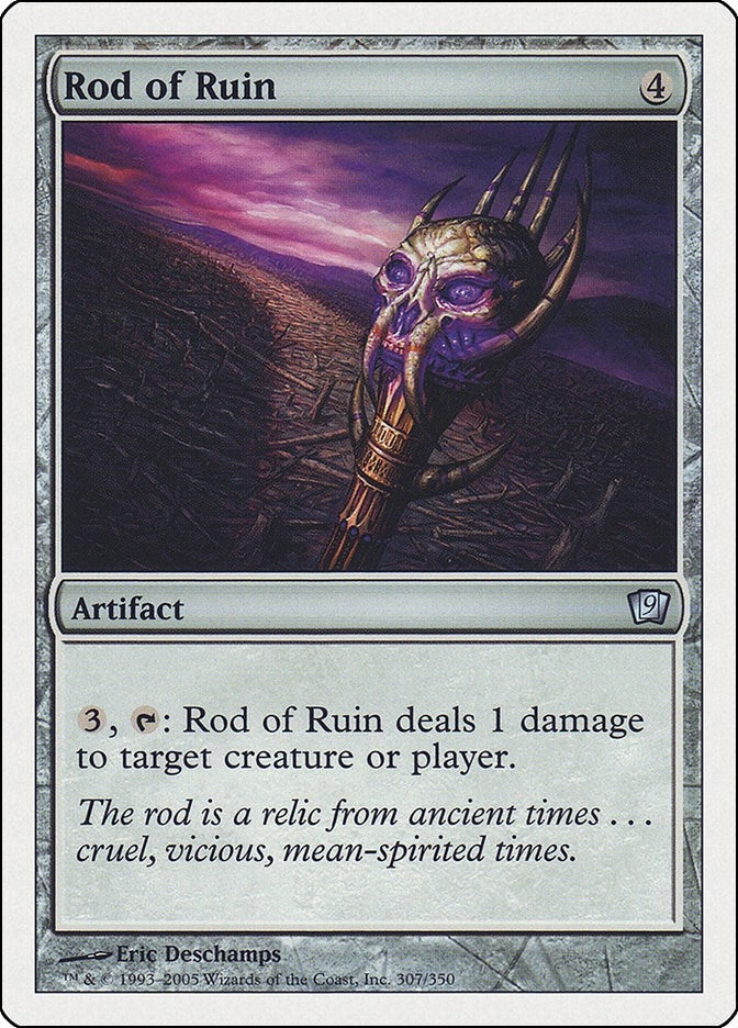 Image for Rod of Ruin (307) (9ED) - Magic: The Gathering