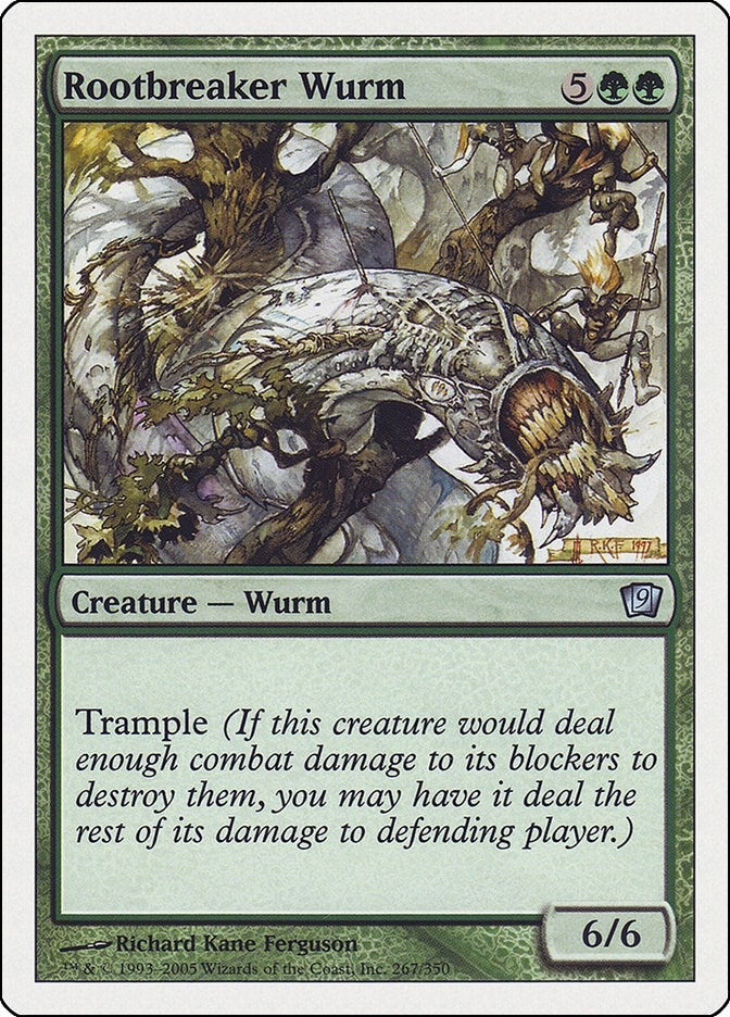Image for Rootbreaker Wurm (267) (9ED) - Magic: The Gathering