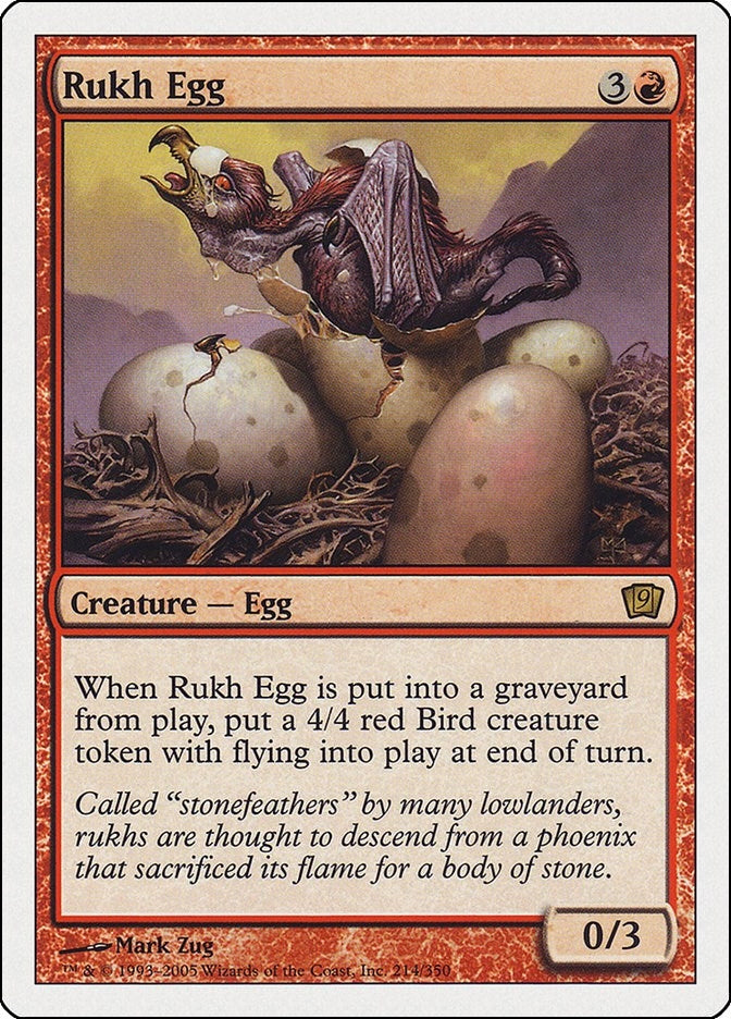 Image for Rukh Egg (214) (9ED) - Magic: The Gathering