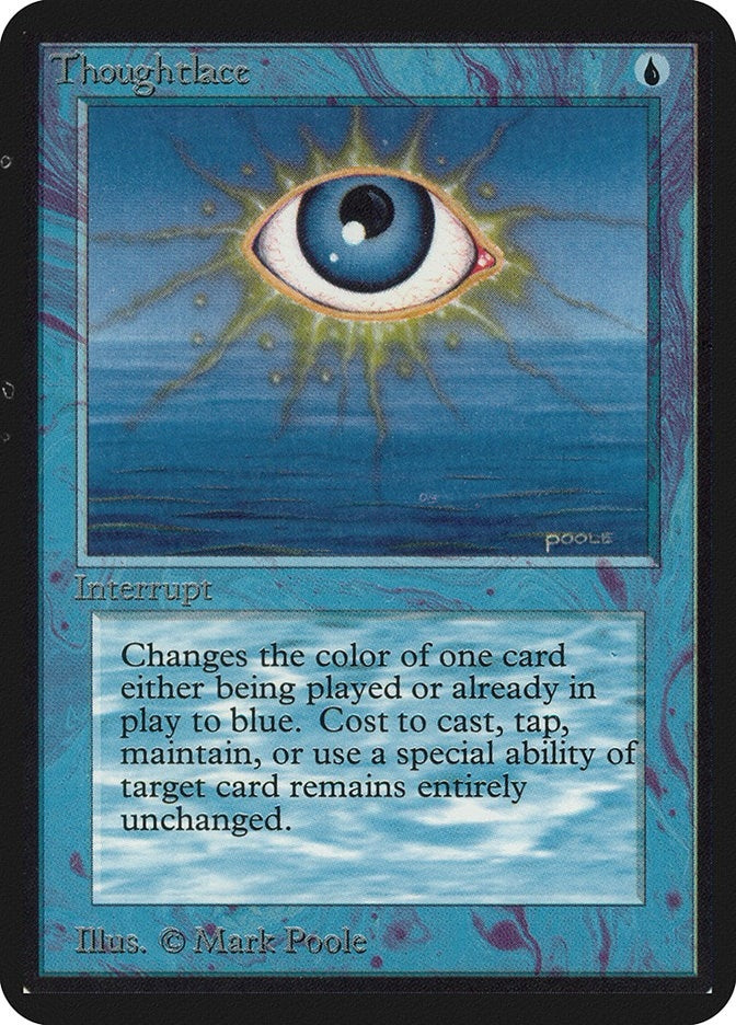 Image for Thoughtlace (LEA) - Magic: The Gathering