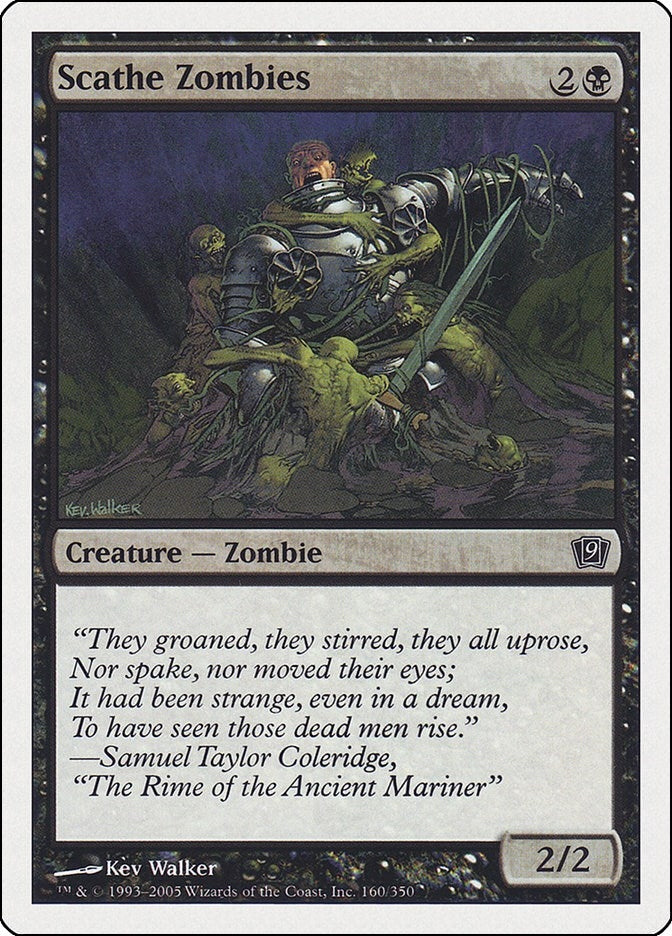Image for Scathe Zombies (160) (9ED) - Magic: The Gathering