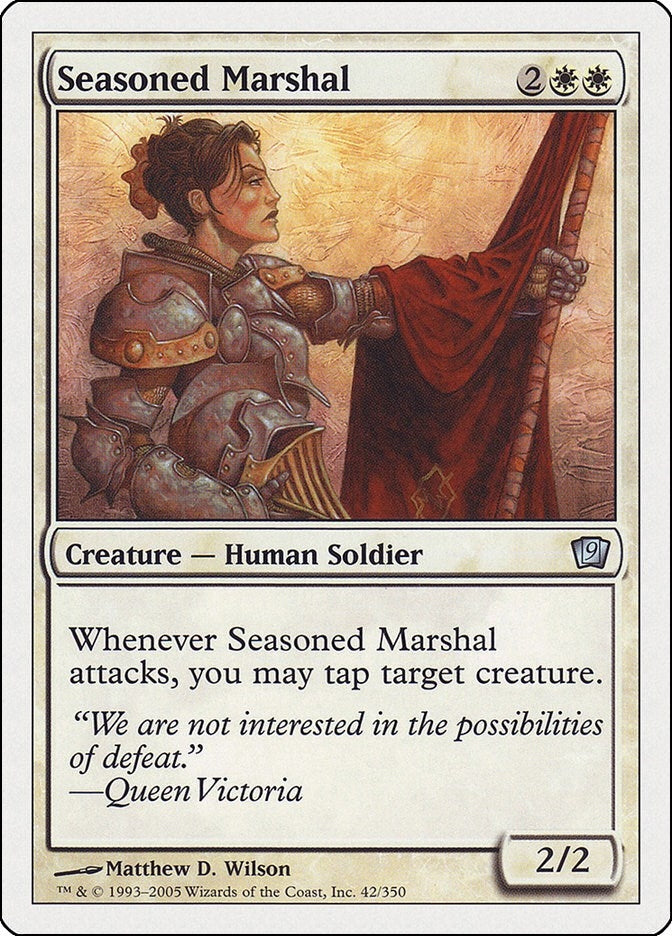 Image for Seasoned Marshal (9ED) - Magic: The Gathering
