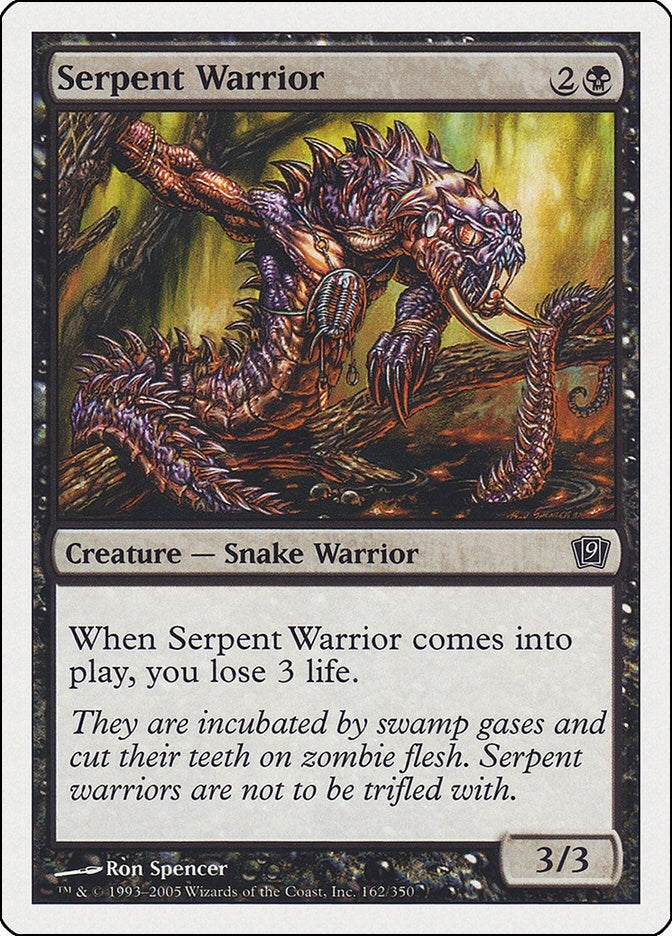 Image for Serpent Warrior (9ED) - Magic: The Gathering