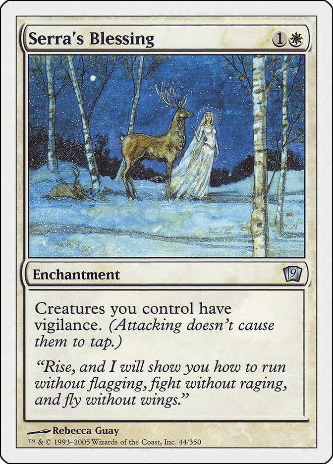 Image for Serra's Blessing (9ED) - Magic: The Gathering
