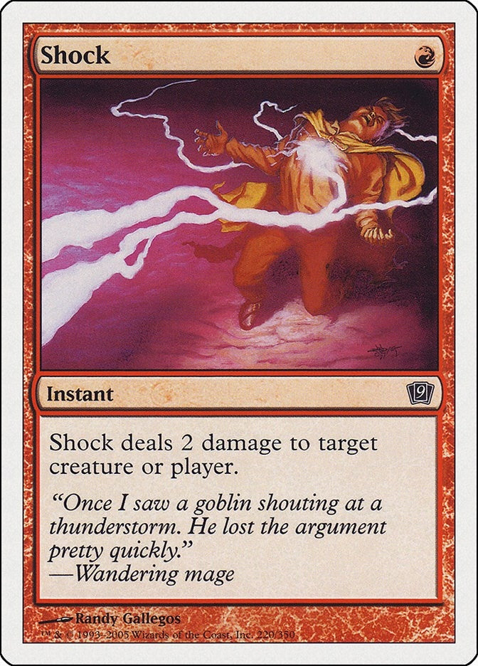 Image for Shock (9ED) - Magic: The Gathering