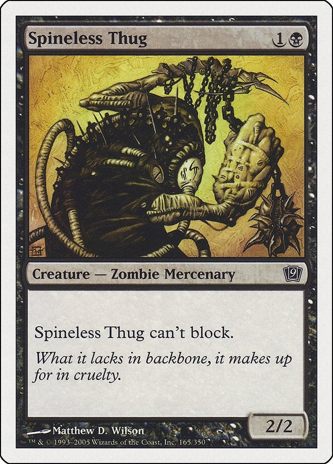 Image for Spineless Thug (165) (9ED) - Magic: The Gathering
