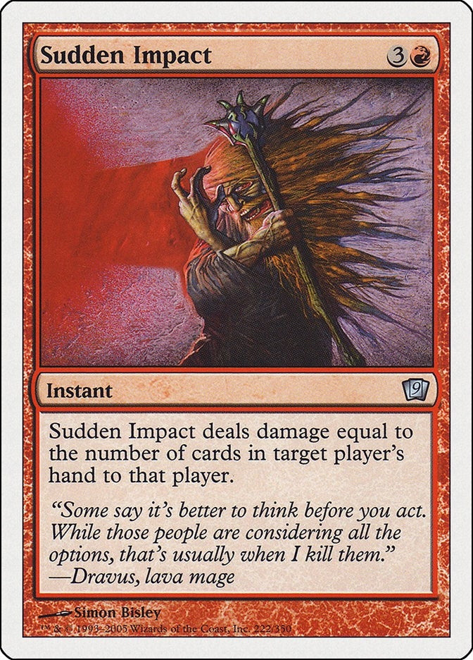 Image for Sudden Impact (222) (9ED) - Magic: The Gathering