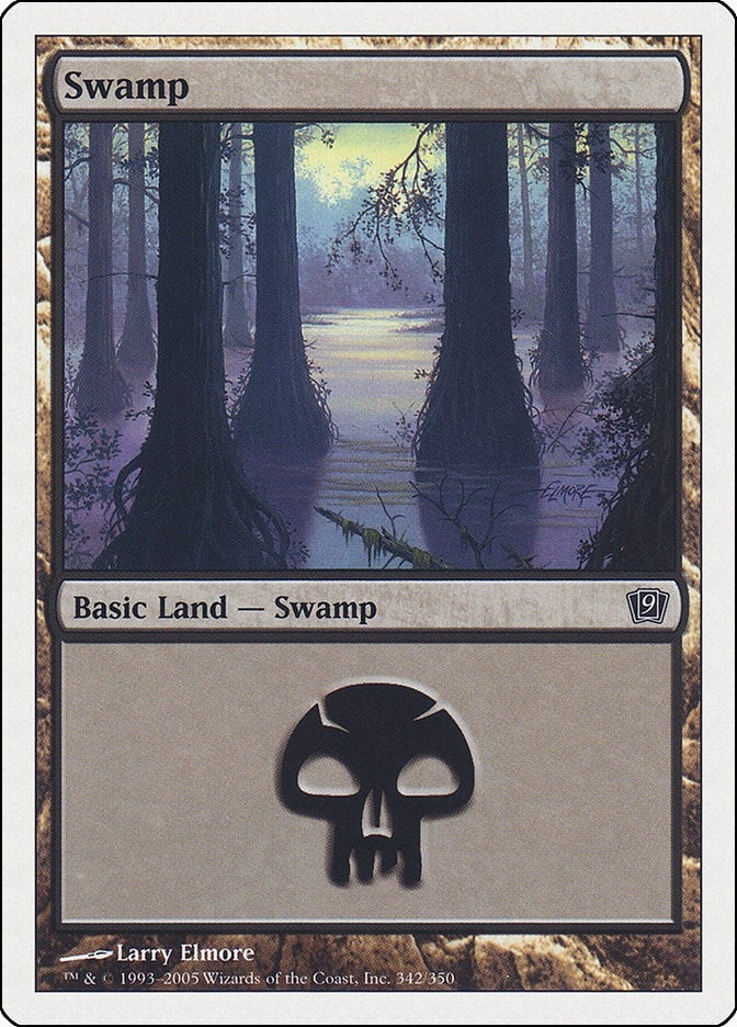 Image for Swamp (342) (342) (9ED) - Magic: The Gathering