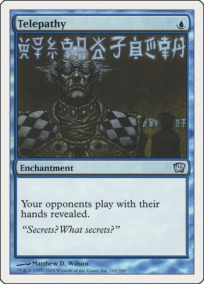 Image for Telepathy (101) (9ED) - Magic: The Gathering