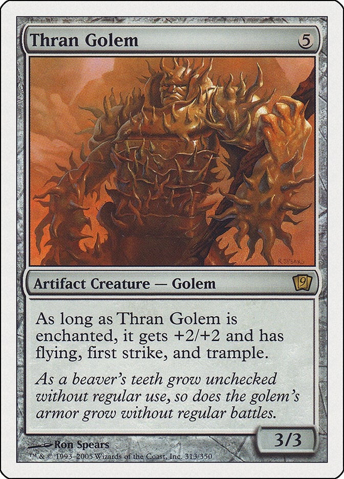 Image for Thran Golem (313) (9ED) - Magic: The Gathering