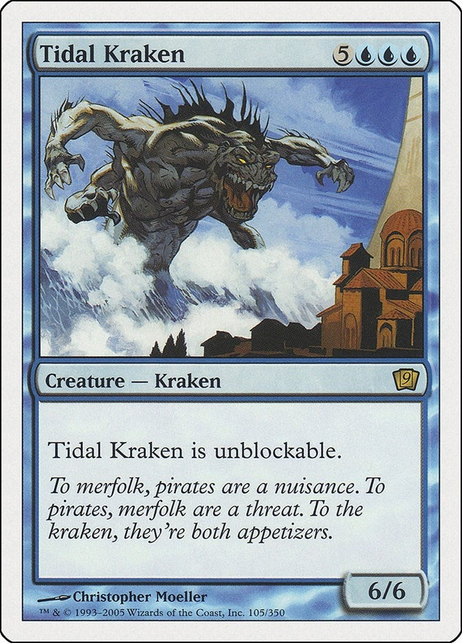 Image for Tidal Kraken (105) (9ED) - Magic: The Gathering