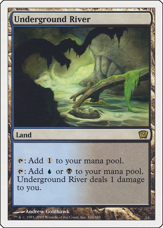 Image for Underground River (326) (9ED) - Magic: The Gathering