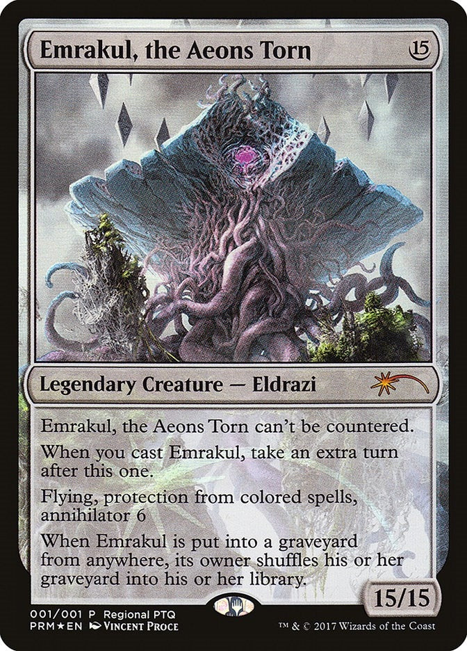 Image for Emrakul, the Aeons Torn (1) (PTP) - Magic: The Gathering