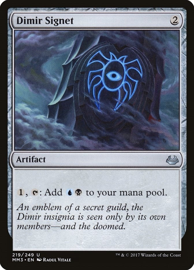 Dimir Signet (219) (MM3)