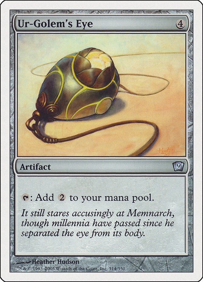Image for Ur-Golem's Eye (314) (9ED) - Magic: The Gathering