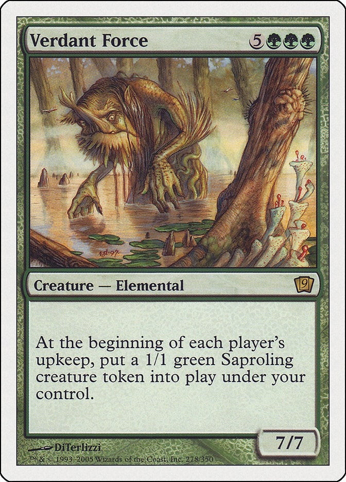Image for Verdant Force (278) (9ED) - Magic: The Gathering