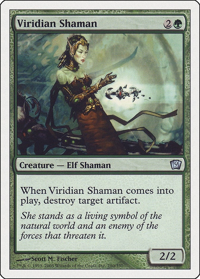 Image for Viridian Shaman (280) (9ED) - Magic: The Gathering