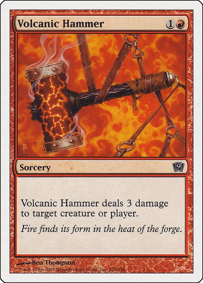 Image for Volcanic Hammer (226) (9ED) - Magic: The Gathering