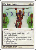 Image for Warrior's Honor (53) (9ED) - Magic: The Gathering
