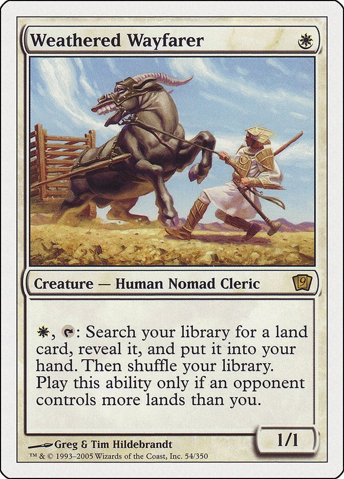 Image for Weathered Wayfarer (54) (9ED) - Magic: The Gathering