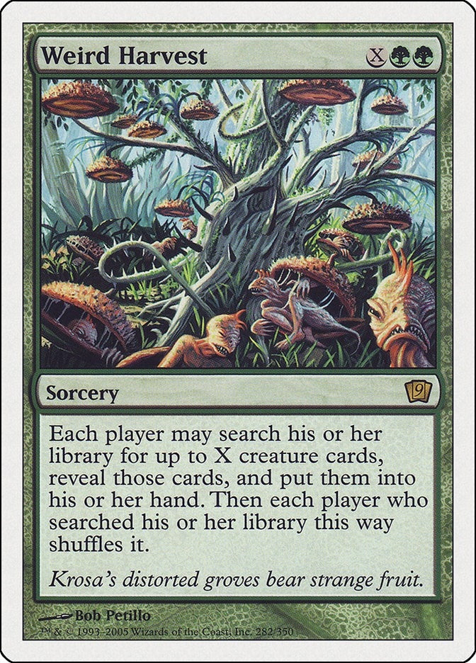 Image for Weird Harvest (282) (9ED) - Magic: The Gathering