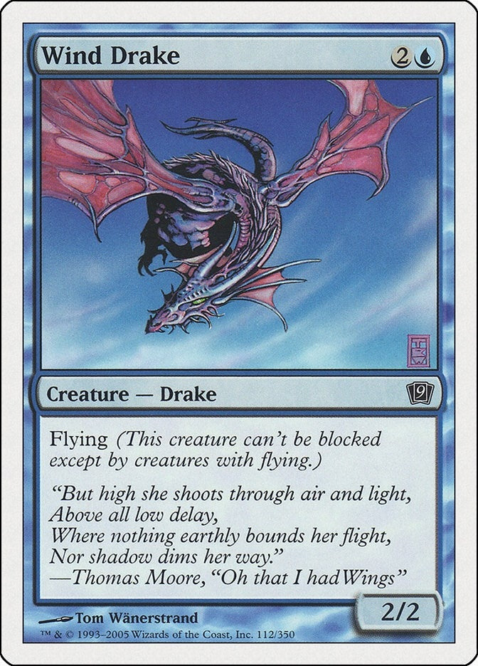 Image for Wind Drake (112) (9ED) - Magic: The Gathering