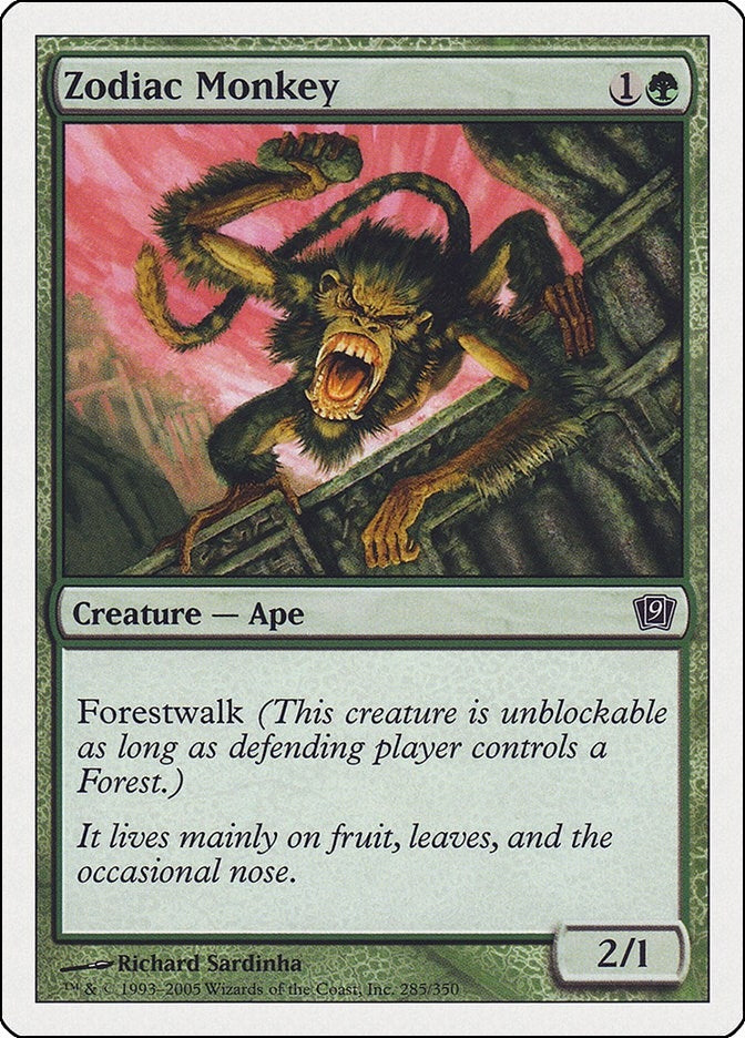 Image for Zodiac Monkey (9ED) - Magic: The Gathering