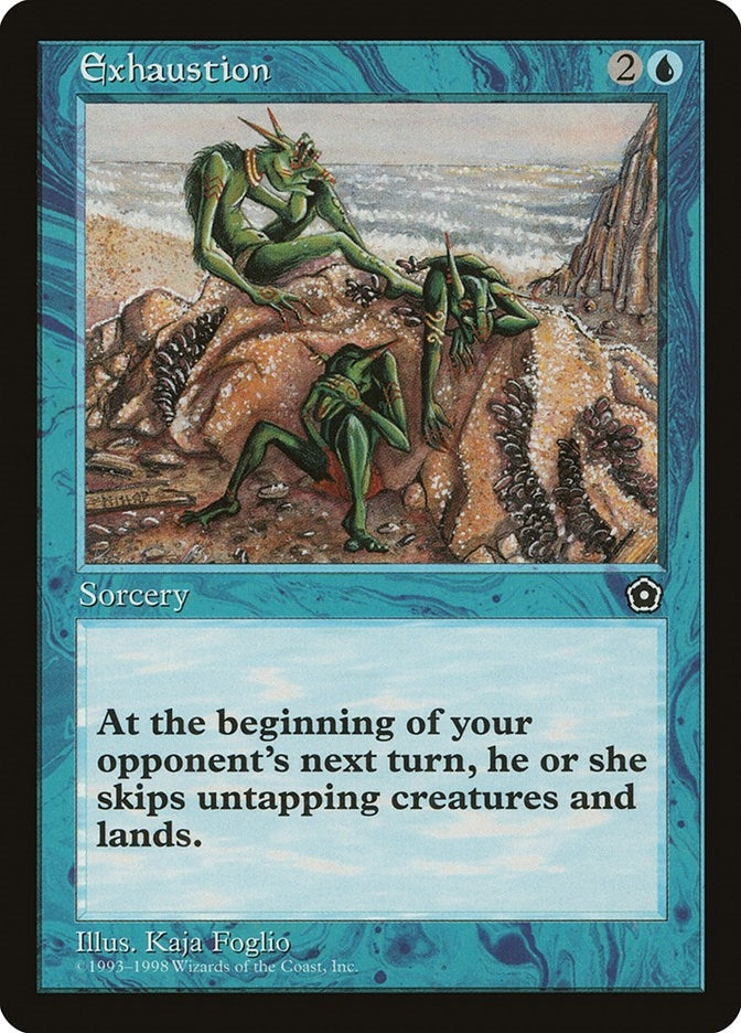 Image for Exhaustion (P02) - Magic: The Gathering