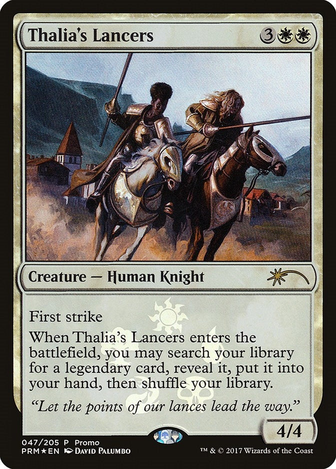 Image for Thalia's Lancers (47) (MEDIA) - Magic: The Gathering