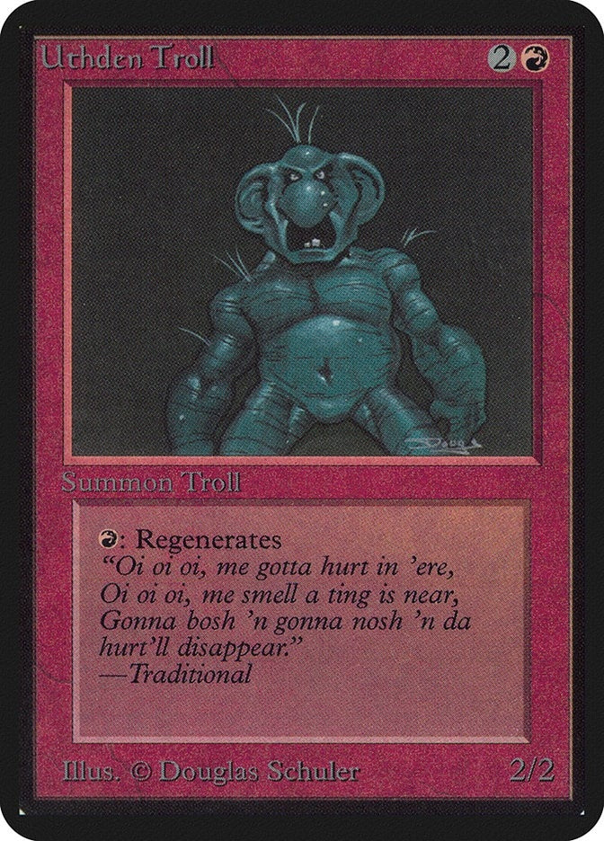 Image for Uthden Troll (LEA) - Magic: The Gathering