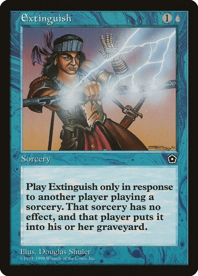 Image for Extinguish (P02) - Magic: The Gathering